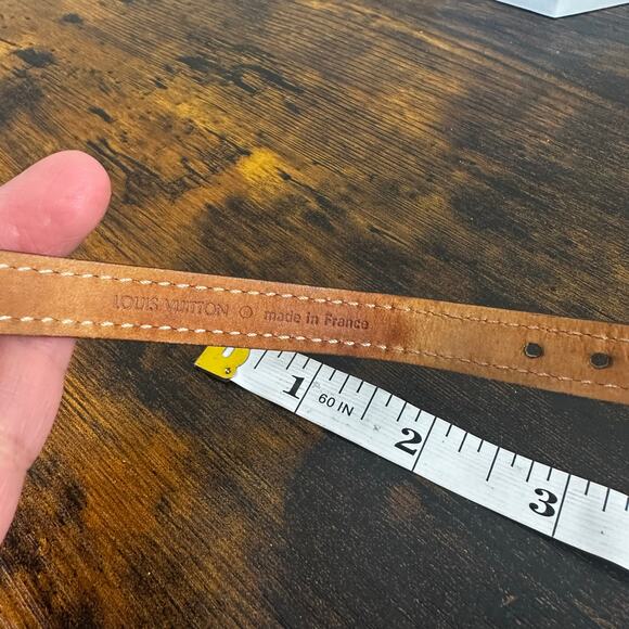 Louis Vuitton Theda Multicolor Monogram Leather Bracelet - Picture 9 of 10